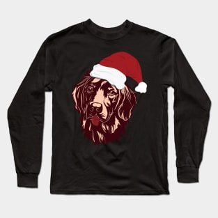 A festive dog Long Sleeve T-Shirt